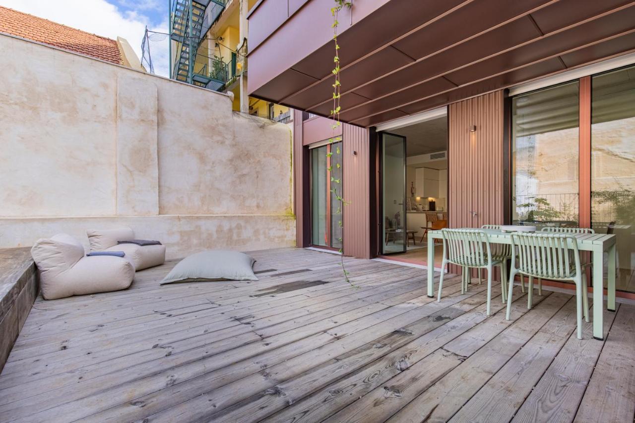 Deluxe 2Bdr Apartment W/ Patio By Lovelystay Lisboa Kültér fotó